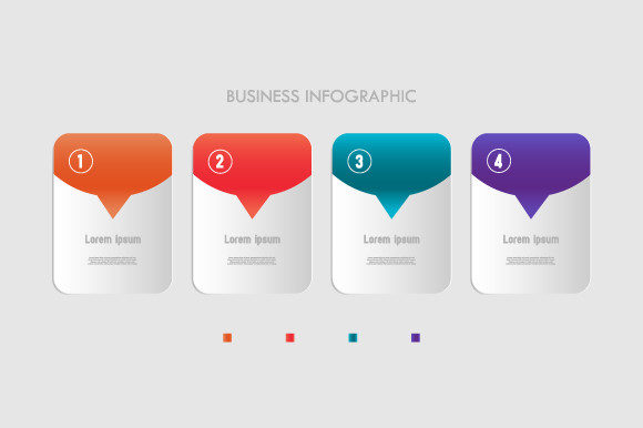Colorful Business Infographic Banner Design Guide